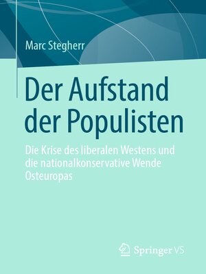 cover image of Der Aufstand der Populisten